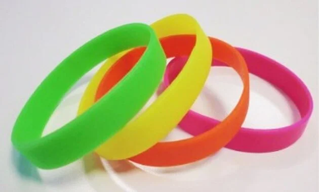 braccialetti in silicone