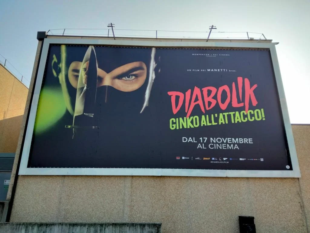 Striscioni e pannelli stampati per una fiera